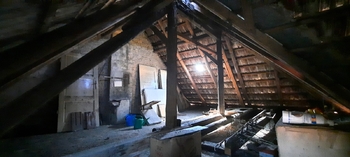 půda nad obytnou částí domu - Prodej chaty / chalupy 60 m², Dačice