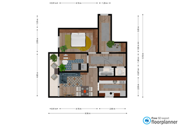 Pronájem bytu 3+1 v osobním vlastnictví 65 m², Praha 4 - Háje