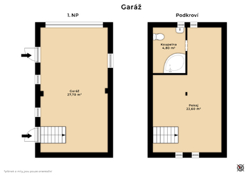 Prodej ubytovacího zařízení 786 m², Sloupnice