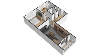 Prodej bytu 2+1 v osobním vlastnictví 51 m², Kadaň
