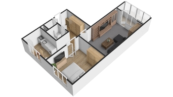 Prodej bytu 2+1 v osobním vlastnictví 51 m², Kadaň