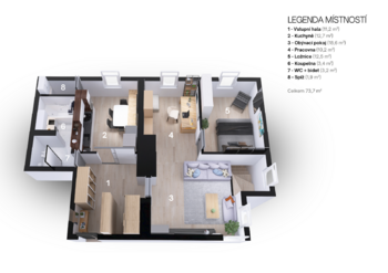 Prodej bytu 4+1 v osobním vlastnictví 97 m², Liberec