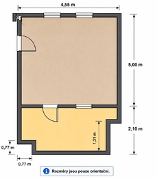 Prodej bytu 1+kk v osobním vlastnictví 33 m², Jihlava
