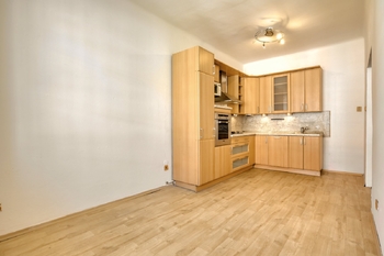 Kuchyně - Prodej bytu 2+kk v osobním vlastnictví 44 m², Praha 3 - Žižkov