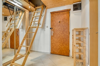 Předsíň (úložný prostor) - Prodej bytu 2+kk v osobním vlastnictví 44 m², Praha 3 - Žižkov