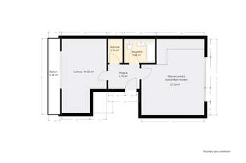 Prodej bytu 2+kk v osobním vlastnictví 57 m², Plzeň