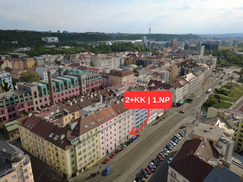 Prodej bytu 2+kk v osobním vlastnictví 41 m², Praha 8 - Libeň