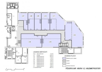 Pronájem kancelářských prostor 111 m², Rožnov pod Radhoštěm