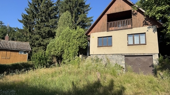 chata, čelní pohled - Prodej chaty / chalupy 98 m², Týnec nad Labem