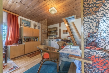 Obývací část - Prodej chaty / chalupy 32 m², Praha 4 - Modřany