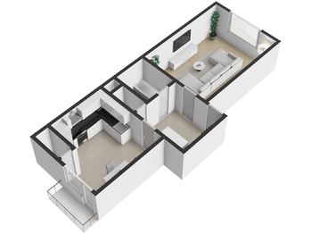 Prodej bytu 1+1 v osobním vlastnictví 46 m², Brno