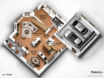 Prodej domu 181 m², Praha 9 - Újezd nad Lesy