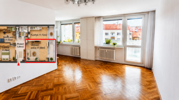 Prodej bytu 3+kk v osobním vlastnictví 74 m², Praha 4 - Nusle