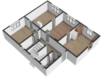 Orientační plánek přízemí - Prodej domu 125 m², Kadov