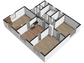 Orientační plánek přízemí - Prodej domu 125 m², Kadov
