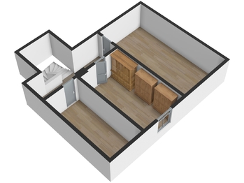Orientační plánek podkroví - Prodej domu 125 m², Kadov
