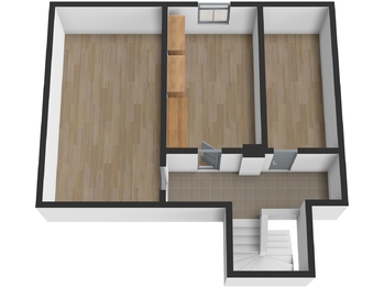 Orientační plánek podkroví - Prodej domu 125 m², Kadov