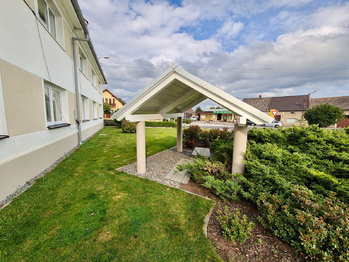 Předzahrádka VIZUALIZACE - Prodej domu 150 m², Čelčice