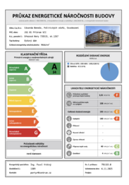 PENB - Prodej bytu 2+1 v osobním vlastnictví 58 m², Příbram