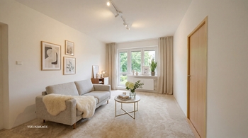 Prodej světlého bytu s balkonem, 56 m², Tovární, Olomouc – Hodolany - Prodej bytu 2+1 v osobním vlastnictví 56 m², Olomouc