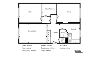 Prodej bytu 3+1 v osobním vlastnictví 76 m², Praha 4 - Krč