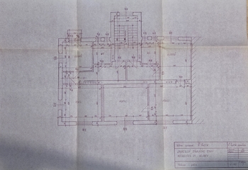 půdorys 1.patro - Prodej nájemního domu 360 m², Vejprty