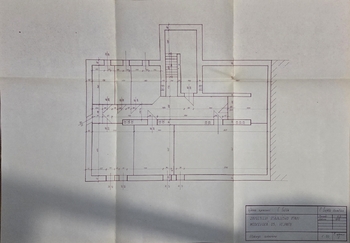 půdorys přízemí  - Prodej nájemního domu 360 m², Vejprty
