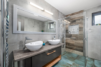 Koupelna - Prodej domu 136 m², Srubec