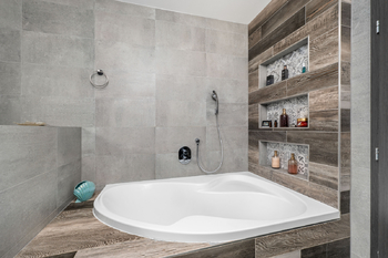 Koupelna - Prodej domu 136 m², Srubec