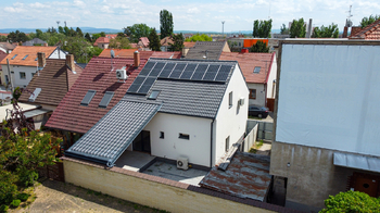 zadní pohled - Prodej domu 133 m², Hodonín
