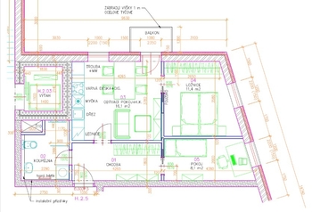 Pronájem bytu 2+1 v osobním vlastnictví 53 m², Hořovice
