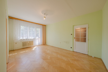 Obývací pokoj - Prodej bytu 3+1 v osobním vlastnictví 61 m², Šumperk