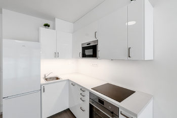 kuchyňská linka - Pronájem bytu 1+kk v osobním vlastnictví 38 m², Praha 9 - Vysočany
