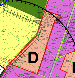 Územní plán stanovuje stavební pozemek - Prodej pozemku 2247 m², Hradištko