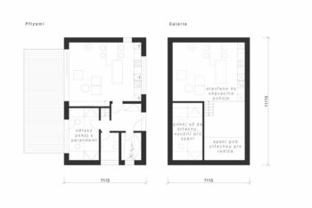 Projekt - Prodej pozemku 2427 m², Hradištko