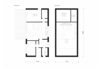 Projekt - Prodej pozemku 2427 m², Hradištko