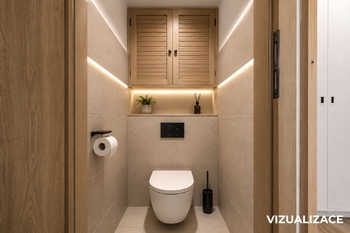 Byt 4+1 v Blatné – vizualizace - Prodej bytu 4+1 v osobním vlastnictví 74 m², Blatná