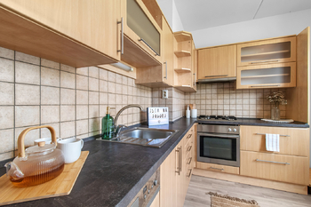 Byt 4+1 v Blatné – kuchyně - Prodej bytu 4+1 v osobním vlastnictví 74 m², Blatná