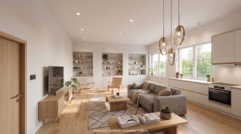 vizualizace možného řešení interiéru - Prodej nájemního domu 778 m², Horažďovice