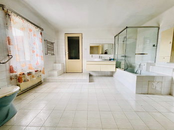 Koupelna 1.NP VIZUALIZACE - Prodej domu 260 m², Brniště