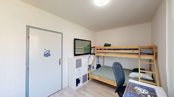 pokoj 1 - Prodej bytu 3+1 v osobním vlastnictví 62 m², Brno