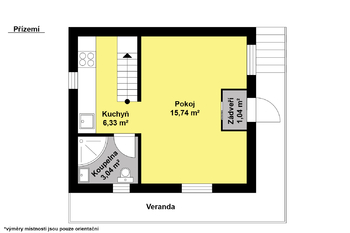 Prodej chaty / chalupy 50 m², Golčův Jeníkov