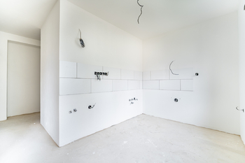 Skutečná stav kuchyně - Prodej bytu 3+1 v osobním vlastnictví 62 m², Jihlava