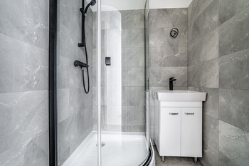 Koupelna - Prodej bytu 3+1 v osobním vlastnictví 62 m², Jihlava