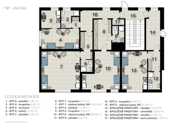 Prodej nájemního (činžovního) domu 989 m², Litvínov