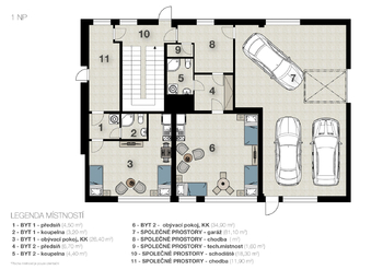 Prodej nájemního (činžovního) domu 989 m², Litvínov
