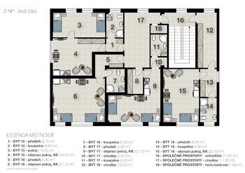 Prodej nájemního (činžovního) domu 989 m², Litvínov