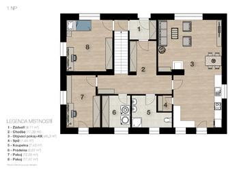 Prodej domu 385 m², Rabyně