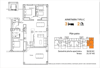 Prodej bytu 3+kk v osobním vlastnictví 95 m², San Miguel de Salinas