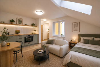 Vizualizace podkroví - Prodej domu 139 m², Plzeň